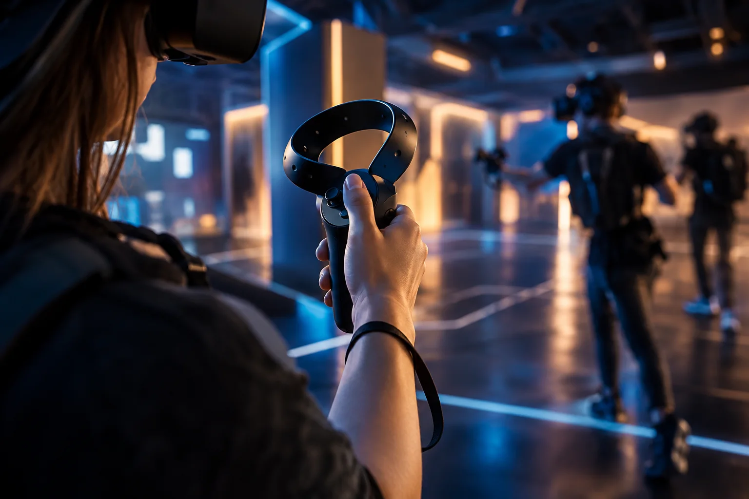 VR-vezérlő részlete VR-vezérlő részlete